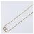 Collana Christian Dior metallo Gold Tone Auth 193471 - vista 4