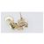 CHANEL Pierce metal Gold Tone CC Auth 198821 - vista 15