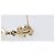 CHANEL Pierce metal Gold Tone CC Auth 198821 - vista 16