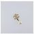 CHANEL Pierce metal Gold Tone CC Auth 198821 - vista 5