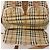Borsa a Tracolla Burberrys Nova Check PVC Pelle Beige Tono Oro Auth BA14999 - vista 11