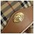 Borsa a Tracolla Burberrys Nova Check PVC Pelle Beige Tono Oro Auth BA14999 - vista 18