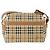 Borsa a Tracolla Burberrys Nova Check PVC Pelle Beige Tono Oro Auth BA14999 - vista 2