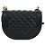 Borsa a Tracolla con Catena CHANEL Boy Chanel Pelle d'Agnello Nero Oro CC Auth BA14817SAM - vista 2