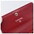 Céline CELINE Matelasse Card Case Patent Red Silver Auth 198555 Silvery - view 19