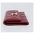 Céline CELINE Matelasse Card Case Patent Red Silver Auth 198555 Silvery - view 5