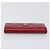 Céline CELINE Matelasse Card Case Patent Red Silver Auth 198555 Silvery - view 6