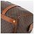 Céline Borsa Boston CELINE Macadam Canvas PVC Leather Brown Gold Auth 197619 Marrone D'oro - vista 14