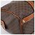 Céline Borsa Boston CELINE Macadam Canvas PVC Leather Brown Gold Auth 197619 Marrone D'oro - vista 16