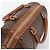 Céline Borsa Boston CELINE Macadam Canvas PVC Leather Brown Gold Auth 197619 Marrone D'oro - vista 6