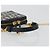 Christian Dior Trotter Canvas Oblique Phone Holder Navy Gold Auth 196681M D'oro Blu navy - vista 7