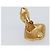 Orecchini CHANEL metallo Gold CC Auth 199734V D'oro - vista 4