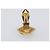 Orecchini CHANEL metallo Gold CC Auth 199734V D'oro - vista 5
