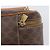 Céline Borsa Vanity a mano con catena CELINE Macadam Canvas PVC Pelle Marrone Oro Auth 199112A D'oro - vista 17