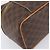 Céline Borsa Vanity a mano con catena CELINE Macadam Canvas PVC Pelle Marrone Oro Auth 199112A D'oro - vista 9