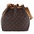 LOUIS VUITTON Borsa a tracolla Monogram Petit Noe M42226 LV Auth 194171SAV Monogramma - vista 2