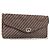 Borsa a tracolla con catena Christian Dior Trotter Canvas Rosso Oro Auth fm5440 D'oro