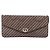 Borsa a tracolla con catena Christian Dior Trotter Canvas Rosso Oro Auth fm5440 D'oro - vista 13