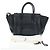 Céline Borsa a mano CELINE Luggage Phantom in pelle nera autentica am12412M Nero - vista 12