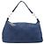 Borsa a tracolla CHANEL COCO Mark Denim Blue Silver CC Auth yk20842V Argento - vista 13