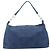 Borsa a tracolla CHANEL COCO Mark Denim Blue Silver CC Auth yk20842V Argento - vista 2