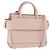 Borsa a mano GIVENCHY Horizon in pelle 2way Rosa Argento Auth BA14820M