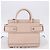 Borsa a mano GIVENCHY Horizon in pelle 2way Rosa Argento Auth BA14820M - vista 12