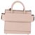 Borsa a mano GIVENCHY Horizon in pelle 2way Rosa Argento Auth BA14820M - vista 13