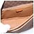 Céline Borsa a Tracolla CELINE Macadam PVC Pelle Marrone Tono Oro Auth BA15351 - vista 10