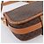 Céline Borsa a Tracolla CELINE Macadam PVC Pelle Marrone Tono Oro Auth BA15351 - vista 16
