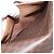Céline Borsa a Tracolla CELINE Macadam PVC Pelle Marrone Tono Oro Auth BA15351 - vista 24