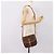 Céline Borsa a Tracolla CELINE Macadam PVC Pelle Marrone Tono Oro Auth BA15351 - vista 25