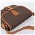 Céline Borsa a Tracolla CELINE Macadam PVC Pelle Marrone Tono Oro Auth BA15351 - vista 6