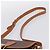 Céline Borsa a Tracolla CELINE Macadam PVC Pelle Marrone Tono Oro Auth BA15351 - vista 8
