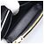 Borsa a tracolla con catena PRADA in pelle nera e oro Auth 199037SAM Nero D'oro - vista 11