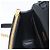 Borsa a tracolla con catena PRADA in pelle nera e oro Auth 199037SAM Nero D'oro - vista 21
