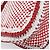 Borsa a tracolla PRADA in pelle Bianco Rosso Auth 196589A - vista 16