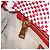 Borsa a tracolla PRADA in pelle Bianco Rosso Auth 196589A - vista 23
