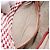 Borsa a tracolla PRADA in pelle Bianco Rosso Auth 196589A - vista 24