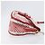 Borsa a tracolla PRADA in pelle Bianco Rosso Auth 196589A - vista 3