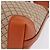 Borsa Tote GUCCI GG Canvas Orange Gold 269878 Auth ki6812V D'oro Arancione - vista 15