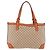Borsa Tote GUCCI GG Canvas Orange Gold 269878 Auth ki6812V D'oro Arancione - vista 2