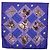 Hermès Foulard HERMES Carre 90 Seta Viola Auth 195459M Porpora