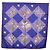 Hermès Foulard HERMES Carre 90 Seta Viola Auth 195459M Porpora - vista 12