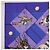 Hermès Foulard HERMES Carre 90 Seta Viola Auth 195459M Porpora - vista 2