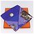 Hermès Foulard HERMES Carre 90 Seta Viola Auth 195459M Porpora - vista 23