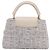 Borsa a mano LOUIS VUITTON Capucine in tweed Ivory LV Auth 198671SAM Crudo - vista 2