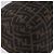 Borsa a tracolla FENDI Zucca Canvas Mamma Baguette Nero Marrone Auth 197893A - vista 14