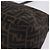 Borsa a tracolla FENDI Zucca Canvas Mamma Baguette Nero Marrone Auth 197893A - vista 15