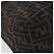 Borsa a tracolla FENDI Zucca Canvas Mamma Baguette Nero Marrone Auth 197893A - vista 16